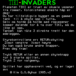 Tiki Invaders