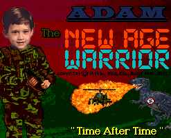 Adam the New Age Warrior in 'Time After Time'