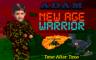 Adam the New Age Warrior in 'Time After Time'