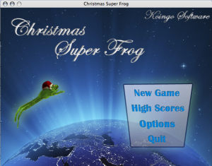 Christmas Super Frog