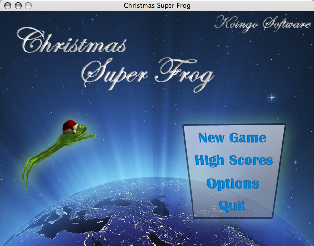 Christmas Super Frog