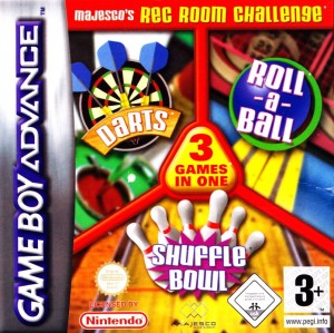 Majesco's Rec Room Challenge: 3 Games in One - Darts / Roll-a-Ball / Shuffle Bowl