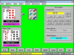 Baccarat for Windows