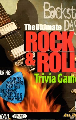Backstage Pass: The Ultimate Rock & Roll Trivia Game