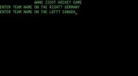 Wang 2200T Hockey Game