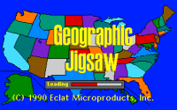 Geographic Jigsaw USA