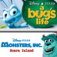 Disney•Pixar A Bug's Life / Disney•Pixar's Monsters, Inc.: Scare Island