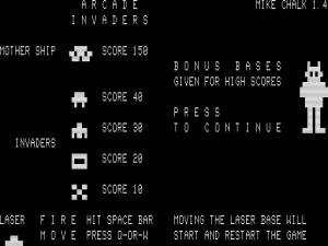 Arcade Invaders