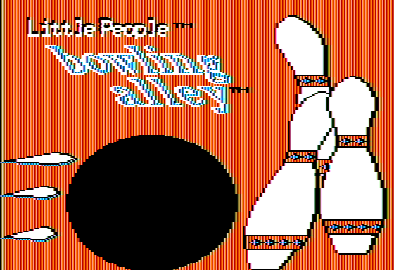 Little People Bowling Alley