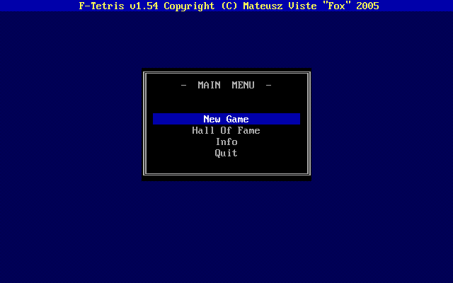 F-Tetris