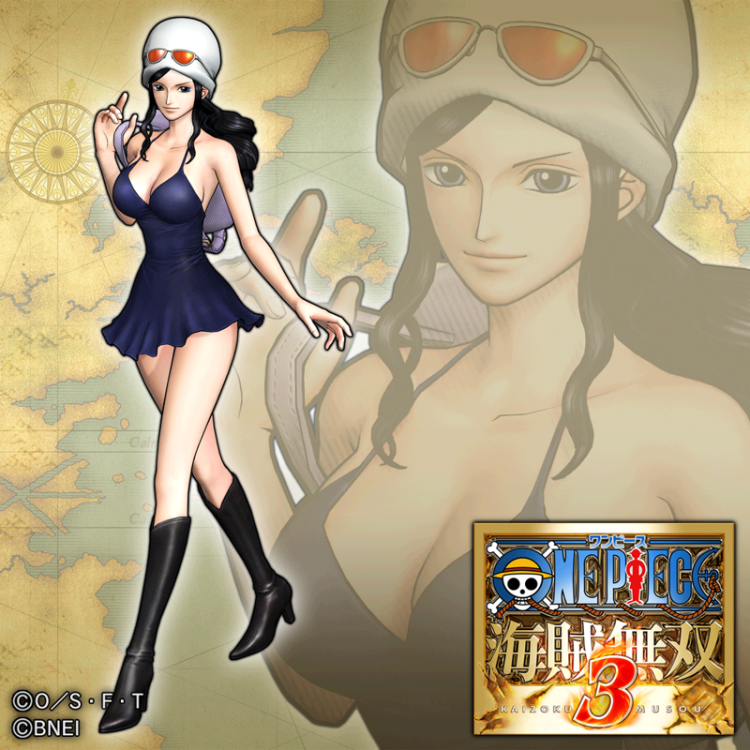 One Piece: Pirate Warriors 3 - Additional Costume: Robin (Dressrosa ver.)