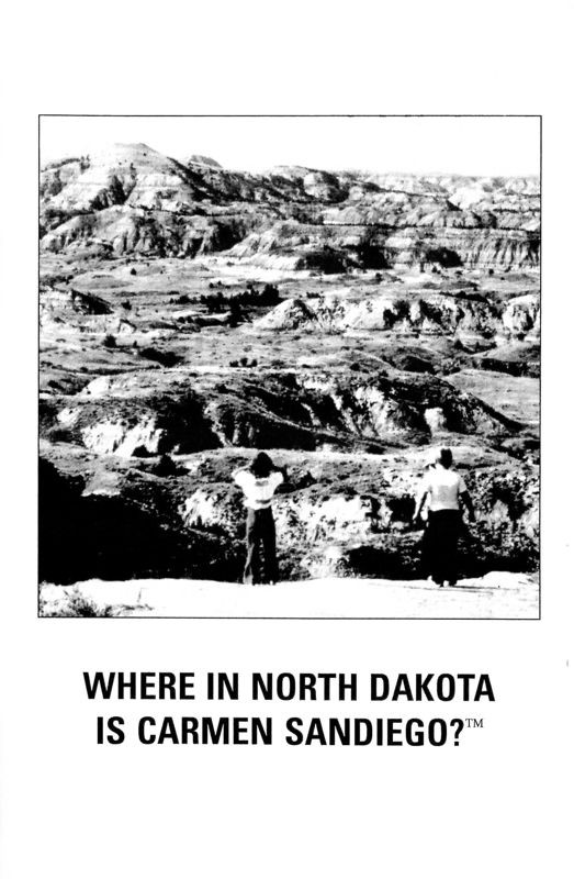 Where in North Dakota is Carmen Sandiego?