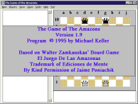 The Game of the Amazons