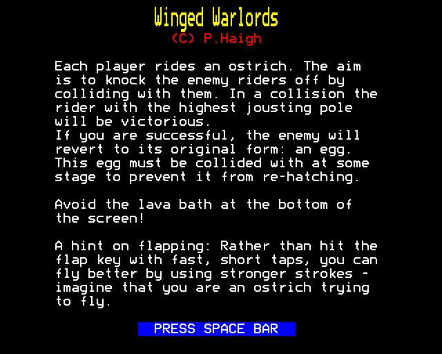 Winged Warlords