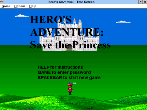Hero's Adventure: Save the Princess