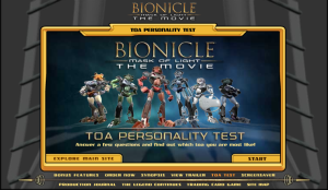 Toa Personality Test