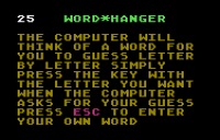 Word Hanger