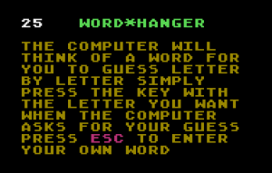 Word Hanger