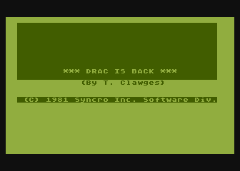 Drac is Back