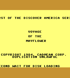 Voyage of the Mayflower