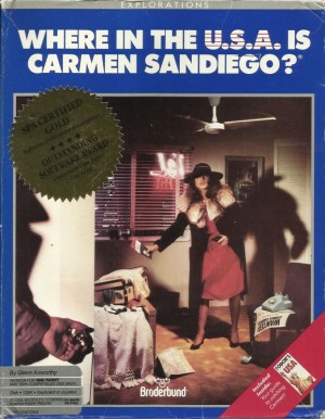 Where in the U.S.A. Is Carmen Sandiego?