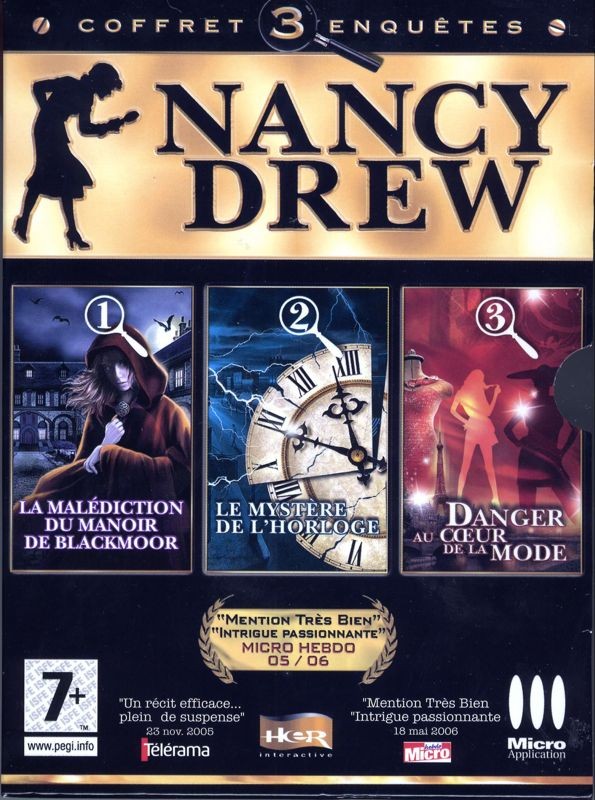 Nancy Drew: Coffret 3 Enquêtes