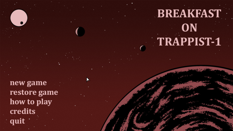 Breakfast on Trappist-1