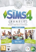The Sims 4 Bundle: Perfect Patio Stuff, Spa Day, Luxury Party Stuff