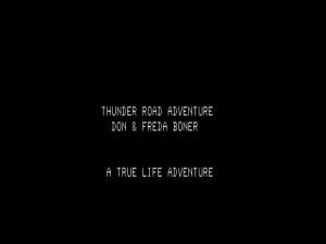 Thunder Road Adventure
