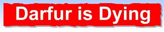 Darfur is Dying