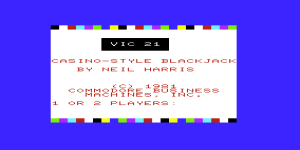 VIC 21: Casino-Style Blackjack