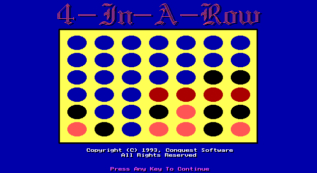 4-In-A-Row