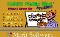 Electric Crayon 3.1: Super Mario Bros & Friends: When I Grow Up
