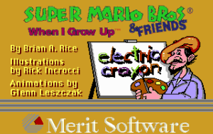 Electric Crayon 3.1: Super Mario Bros & Friends: When I Grow Up