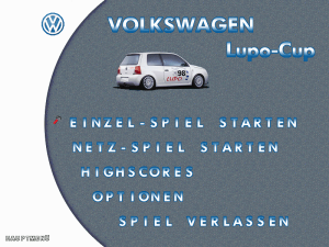 VW Lupo Cup
