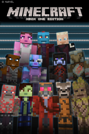 Minecraft: Xbox One Edition - Marvel Guardians of the Galaxy Skin Pack