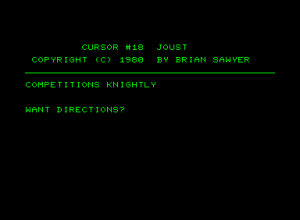 Joust