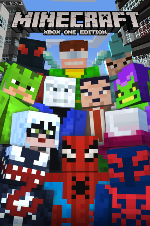 Minecraft: Xbox One Edition - Marvel Spider-Man Skin Pack