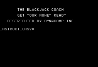 Blackjack Coach