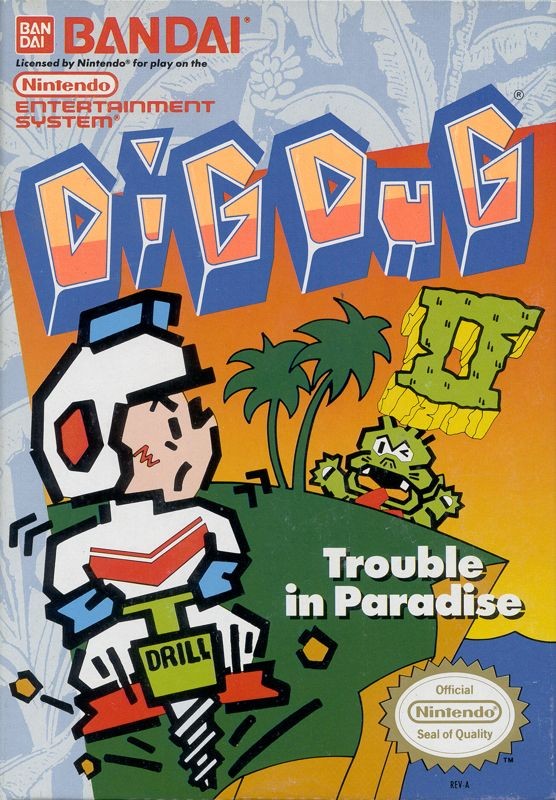 Dig Dug II: Trouble in Paradise