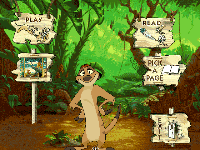 Disney's Animated Storybook: The Lion King