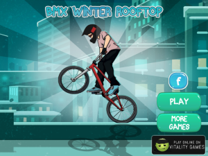BMX Winter Rooftop
