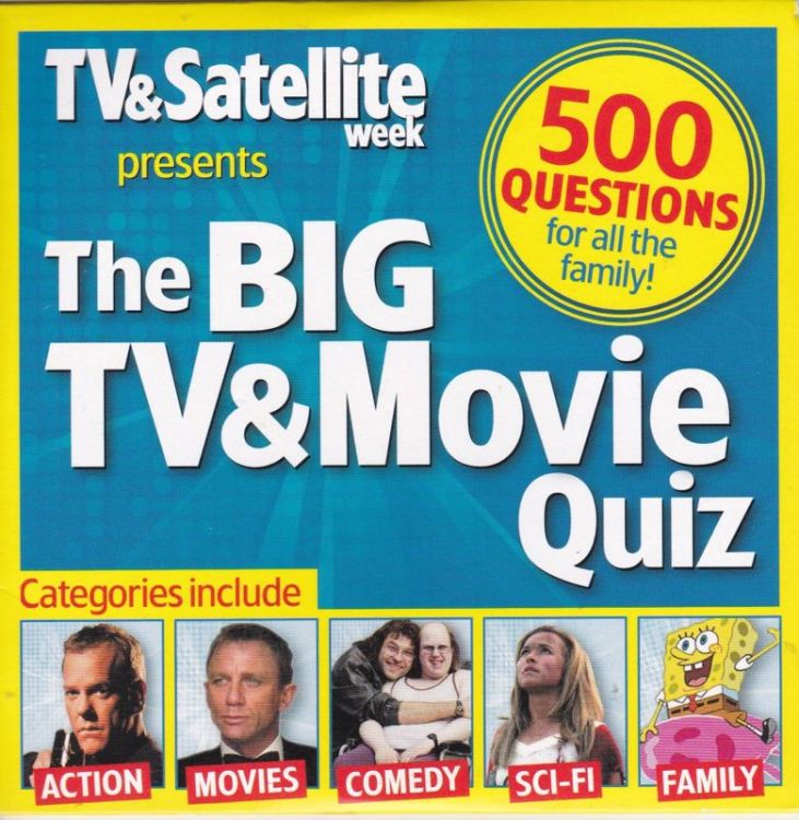 TV & Satellite Week Presents: The Big TV & Movie Quiz
