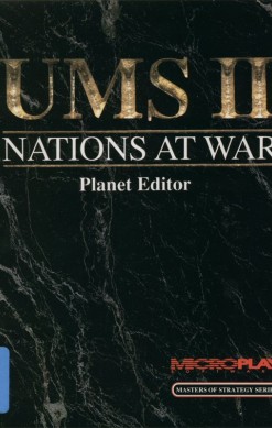 UMS II: Nations at War - Planet Editor
