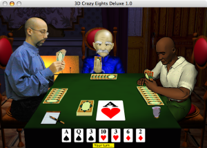 3D Crazy Eights