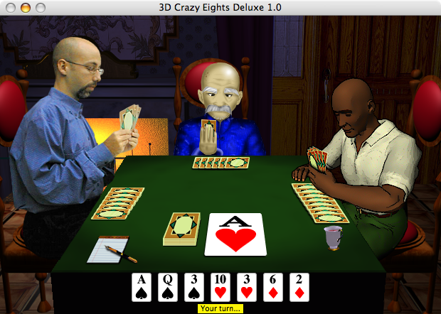 3D Crazy Eights