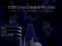 Technobabylon: Part 2 - The Weight of the World