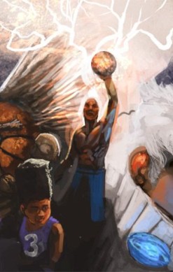 Barkley, Shut Up and Jam: Gaiden - Chapter 1 of the Hoopz Barkley SaGa