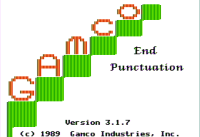 End Punctuation