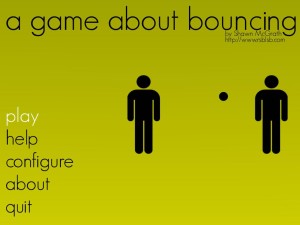 a game about bouncing